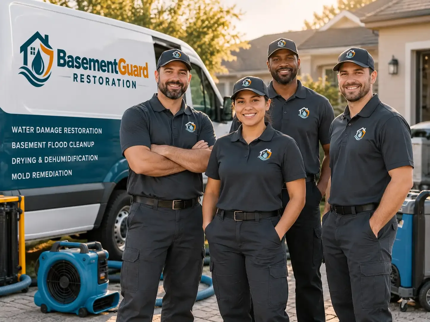 Basement Water Damage Restoration company in Bloomfield, IA